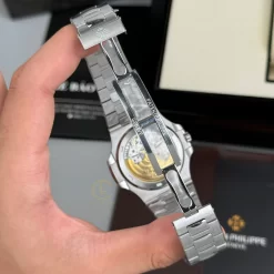 Patek Philippe Nautilus 40mm 5711/1A-018 40mm Steel Dial Tifany Replica 1:1 – Top Quality