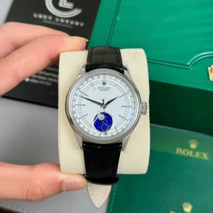 Đồng hồ Rolex Cellini Moonphase 50535 39mm Cal.3195 Steel Replica 1:1-Top Quality Version