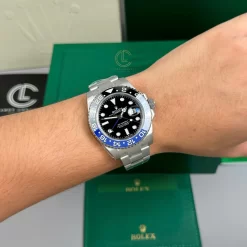 Đồng hồ Rolex GMT-Master II Batman M126710BLRO-0002 40mm Cal.3285 Replica 1:1 – Top Quality Version