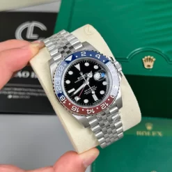 Đồng hồ Rolex GMT-Master II Pepsi M126710BLRO-0002 40mm Cal.3285 Replica 1:1 – Top Quality Version