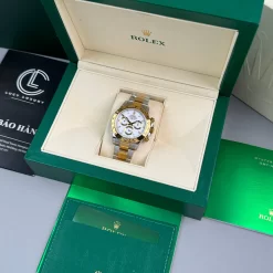 Đồng hồ Rolex Cosmograph Daytona Automatic M116503WT Demi Yellow Gold Replica 1:1 – Top Quality Version