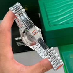 Đồng Hồ Rolex Day Date 40mm 180gram Sliver Ice Blue Dial 228239 Replica 1:1 – Top Quality Version