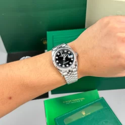 Đồng Hồ Rolex Datejust 36mm Sliver  Dial 126234 Replica 1:1 – Top Quality Version