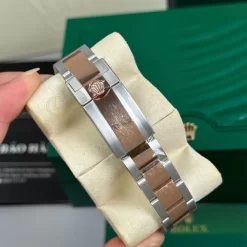 Đồng Hồ Rolex GMT-Master II Root Beer 126711CHNR Cal.3285 Demi Rose Gold Replica 1:1 – Top Quality