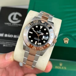 Đồng Hồ Rolex GMT-Master II Root Beer 126711CHNR Cal.3285 Demi Rose Gold Replica 1:1 – Top Quality
