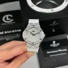 Đồng hồ Hublot Classic Fusion Diamonds Moissanite Pave 38mm Dial Wthie Replica 1:1-Top Quality Version