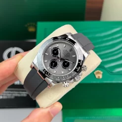 Đồng Hồ Rolex Daytona Cosmograph 116519LN 40mm Gray Dial Replica 1:1 – Top Quality Version