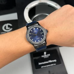 Đồng hồ Hublot Classic Fusion Ceramic 42mm Dial Blue Replica 1:1 – Top Quality Version