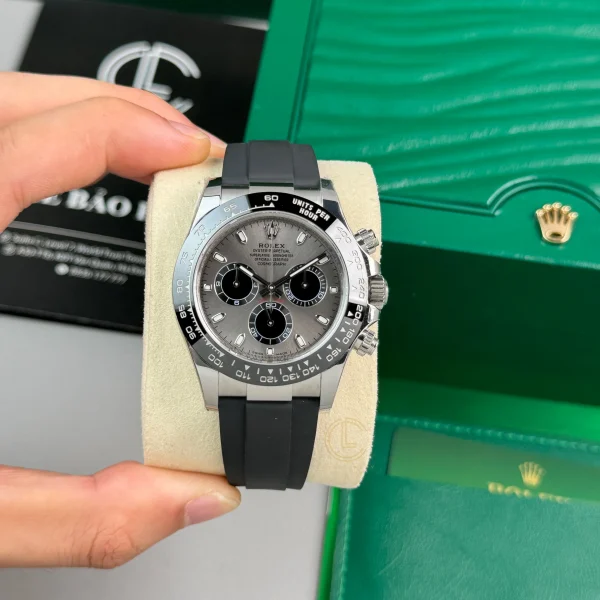 Đồng Hồ Rolex Daytona Cosmograph 116519LN 40mm Gray Dial Replica 1:1 – Top Quality Version