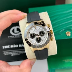 Đồng hồ Rolex Daytona 40mm 116515LN  Mặt thiên thạch Yellow Gold Replica 1:1 – Top Quality Version