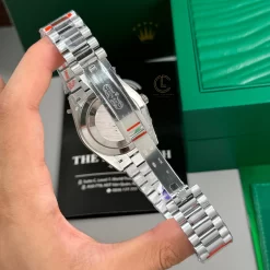 Đồng Hồ Rolex Day Date 40mm Sliver Dial 228239 Replica 1:1 – Top Quality Version