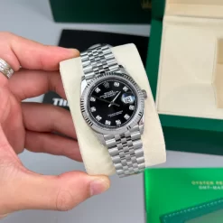 Đồng Hồ Rolex Datejust 36mm Sliver  Dial 126234 Replica 1:1 – Top Quality Version