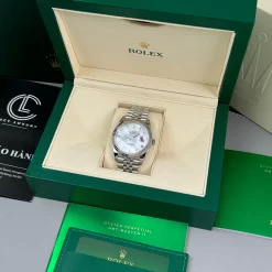 Đồng Hồ Rolex Datejust 41mm Sliver MOP Dial 126331 Replica 1:1 – Top Quality Version