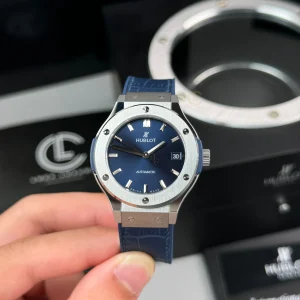 Đồng hồ Hublot Classic Fusion Titanium 38mm Dial Blue Replica 1:1-Top Quality Version