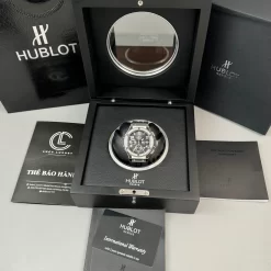 Đồng Hồ Hublot Big Bang Steel Diamonds  44mm Dial Blue Replica 1:1 – Top Quality Version