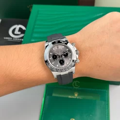 Đồng Hồ Rolex Daytona Cosmograph 116519LN 40mm Gray Dial Replica 1:1 – Top Quality Version