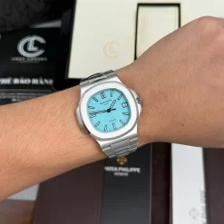 Patek Philippe Nautilus 40mm 5711/1A-018 40mm Steel Dial Tifany Replica 1:1 – Top Quality