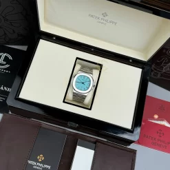 Patek Philippe Nautilus 40mm 5711/1A-018 40mm Steel Dial Tifany Replica 1:1 – Top Quality