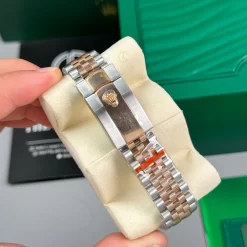 Đồng Hồ Rolex Datejust 41mm Demi Chocolate 126331 Replica 1:1 – Top Quality Version