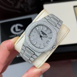 Đồng Hồ Patek Philippe Nautilus 5711 Full Diamond Replica 1:1 – Top Quality Version
