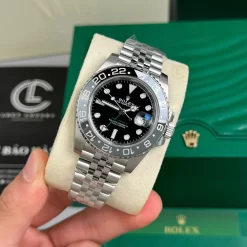 Đồng Hồ Rolex GMT Master II Bruce Wayne 40mm 126710GRNR Cal.3285 Replica 1:1 – Top Quality Version
