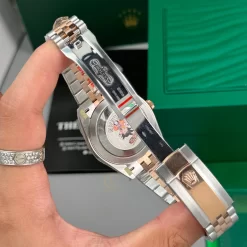 Đồng Hồ Rolex Datejust 41mm Demi Grey Motif 126331 Replica 1:1 – Top Quality Version