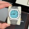 Patek Philippe Nautilus 40mm 5711/1A-018 40mm Steel Dial Tifany Replica 1:1 – Top Quality