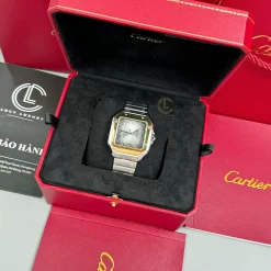 Đồng hồ Cartier Santos De Cartier Demi Yellow Gold CRW2SA0030 Replica 1:1 – Top Quality Version