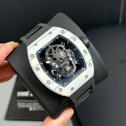 Đồng Hồ Richard Mille RM 052 Tourbillon Skull 44mm Ceramic Replica 1:1 – Top Quality Version