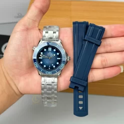 Đồng hồ Omega Seamaster Diver 300m Summer Blue 42mm Replica 1:1 – Top Quality Version