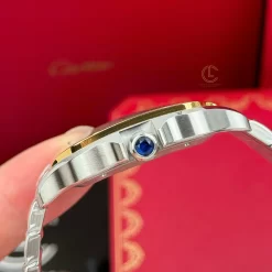 Đồng hồ Cartier Santos De Cartier Demi Yellow Gold CRW2SA0030 Replica 1:1 – Top Quality Version