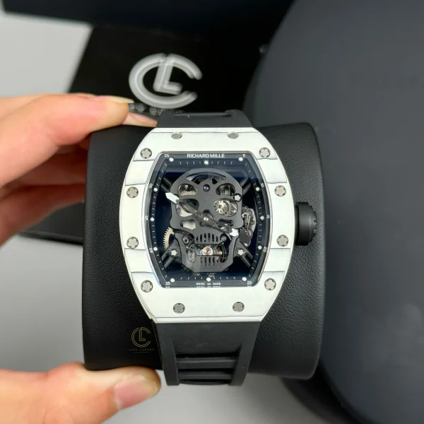 Đồng Hồ Richard Mille RM 052 Tourbillon Skull 44mm Ceramic Replica 1:1 – Top Quality Version