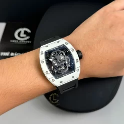 Đồng Hồ Richard Mille RM 052 Tourbillon Skull 44mm Ceramic Replica 1:1 – Top Quality Version
