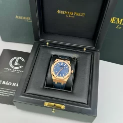 Đồng hồ Audemars Piguet Royal Oak 15500OR 41mm Blue Dial Yellow Gold Replica 1:1 – Top Quality 1:1