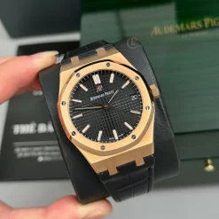 Đồng hồ Audemars Piguet Royal Oak 15500OR 41mm Black Dial Replica 1:1 – Top Quality 1:1