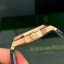 Đồng hồ Audemars Piguet Royal Oak 15500OR 41mm Blue Dial Yellow Gold Replica 1:1 – Top Quality 1:1
