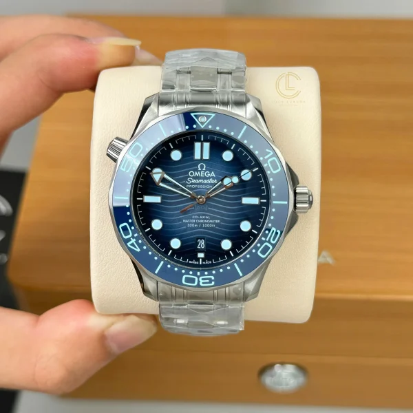 Đồng hồ Omega Seamaster Diver 300m Summer Blue 42mm Replica 1:1 – Top Quality Version