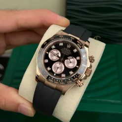 Đồng Hồ Rolex Cosmograph Daytona 116515LN-0012 40mm Black Dial BT.4131 Rose Gold Replica 1