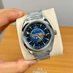 Đồng hồ Omega Seamaster Aqua Terra Co‑Axial Master Chronometer Gmt Worldtimer 220.10.43.22.03.001