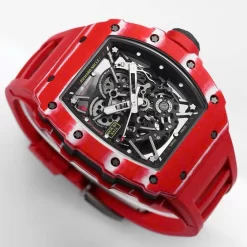 Richard Mille RM35-02 Rafael Nadal Red 42mm Carbon Replica 1:1 – Top Quality Version