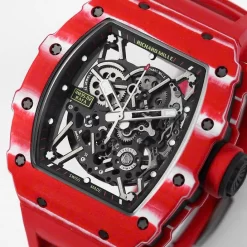 Richard Mille RM35-02 Rafael Nadal Red 42mm Carbon Replica 1:1 – Top Quality Version