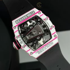Đồng Hồ Richard Mille RM 38-02 Bubba Watson Tourbillon Manual Winding 42mm Carbon Replica 1:1 – Top Quality