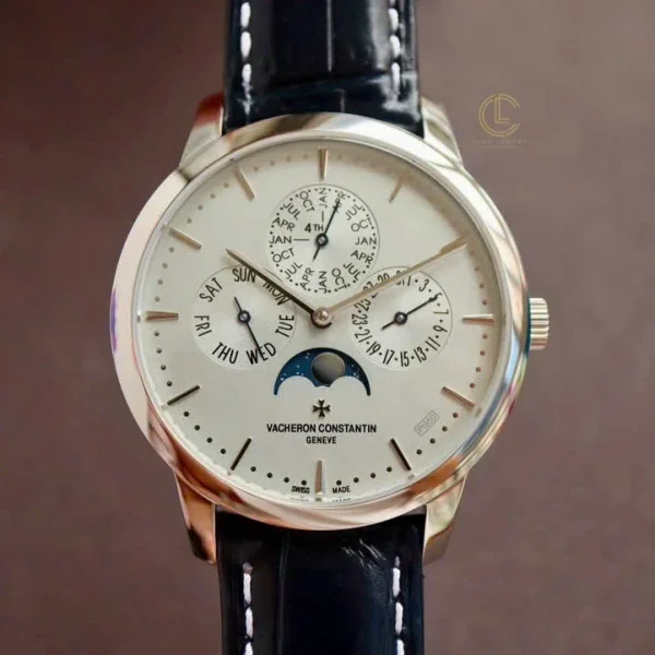 acheron Constantin Patrimony perpetual calendar ultra-thin – Collection Excellence Platine 41mm Steel 43175/000P-B190