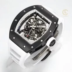 Đồng Hồ Richard Mille RM 055 Black Bubba Watson 42mm ceramic Replica 1:1 – Top Quality Version