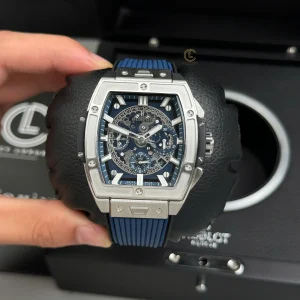 Đồng hồ Hublot Spirit Of Big Bang 642.NX.7170.RX 642NX7170RX 42mm Blue Dial Titanium Replica 1:1 – Top Quality Version