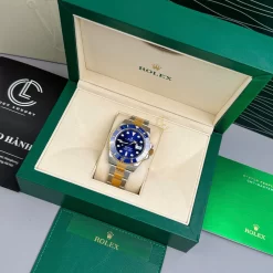 Đồng hồ Rolex Submariner M116613LB-0005 116613LB-0005 40mm Blue Dial Replica 1:1 – Top Quality Version
