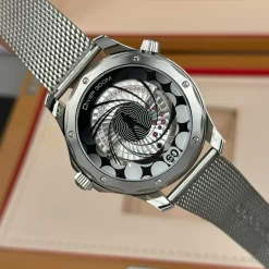 Đồng Hồ Omega Seamaster Diverv James Bond 60th Anniversary 210.30.42.20.03.002 42mm Blue Dial Steel Replica 1:1 – Top Quality Version