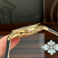 Đồng Hồ Patek Philippe Calatrava 5227R-001 39mm White Dial Rose Gold Replica 1:1 – Top Quality Version