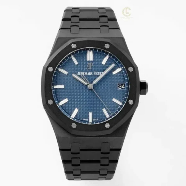 Đồng Hồ Audemars Piguet Royal Oak 15500ST 41mm Ceramic Blue Dial Replica 1:1 – Top Quality Version