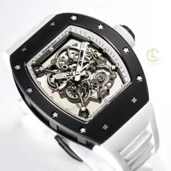 Đồng Hồ Richard Mille RM 055 Black Bubba Watson 42mm ceramic Replica 1:1 – Top Quality Version